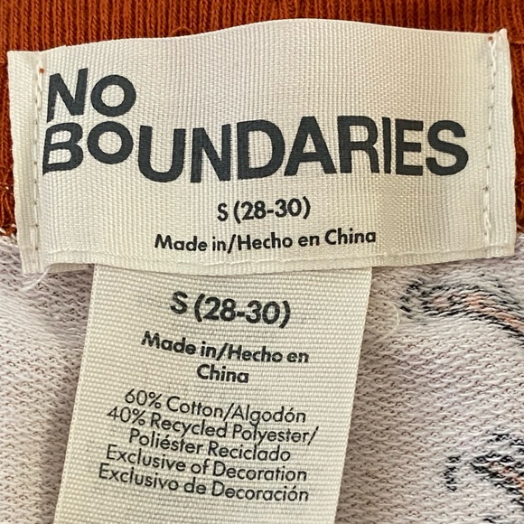 Men,s No Boundries sweatpants, w/South of Border Design Size 28 -30 waist.  EUC - Picture 8 of 9